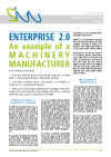 Enterprise 2.0 – an example of a Machinery Manufacturer